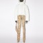 Lookbook (Women) Acne Studios FW23 Embroidered Logo Down Puffer Jacket Off-White. A90550-BHU
