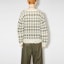 Shop (W) Acne Studios 2023秋冬千鸟格针织宽松毛衣 白色. A60462-AYT