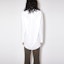 Shop (Women) Acne Studios FW23 White Long Sleeve Shirt with Front Pocket. AC0607-100