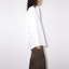 Purchase (Women) Acne Studios FW23 White Long Sleeve Shirt with Front Pocket. AC0607-100