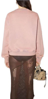 (W) Acne Studios 2023 紫色模糊標誌寬鬆版女士衛衣 AI0141-CUE Shop (W) Acne Studios 2023 紫色模糊標誌寬鬆版女士衛衣 AI0141-CUE