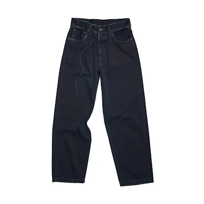 (Women) Acne Studios FW23 Denim Collection 1991 TOJ Straight Jeans Women Blue C00044-AIL