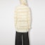 Purchase (W) Acne Studios FW23 Baju Knit Jalur Lusuh Wanita - Beige. A60398-DGD