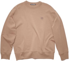 (Women) Acne Studios FW23 Face Oversized Cotton Pullover Sweatshirt Women Brown. CI0072BLG (Women) Acne Studios FW23 Face Oversized Cotton Pullover Sweatshirt Women Brown. CI0072BLG