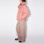 Purchase (Women) Acne Studios FW23 Loose Fit Logo Puffer Jacket Blush Pink Long Sleeve A90526-AD1