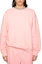 Lookbook (Women) Acne Studios FW23 Pink Cotton Oversized Ribbed Crewneck Sweater AI0149-418