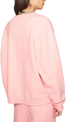 (Women) Acne Studios FW23 Pink Cotton Oversized Ribbed Crewneck Sweater AI0149-418 Shop (Women) Acne Studios FW23 Pink Cotton Oversized Ribbed Crewneck Sweater AI0149-418