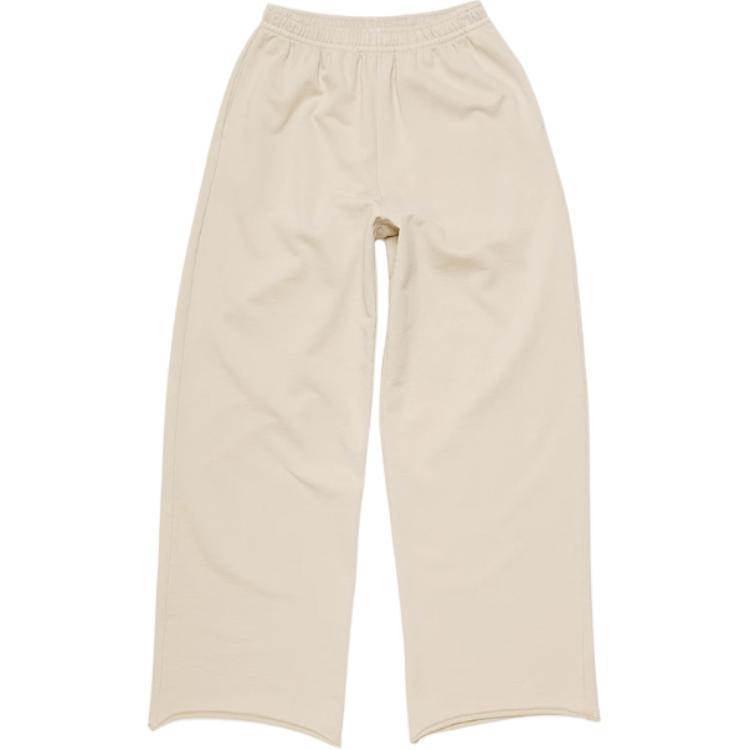 (Women) Acne Studios FW24  Loose Fit Mid-Rise Knit Sweatpants Faded Gray. AK0858-DJO