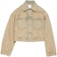 Buy (Women) Acne Studios FW24 Loose Fit Oversized Denim Jacket in Light Beige. C90173-14L