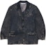 Order (W) Chaqueta Negra Acne Studios FW24 Corte Relajado con Botones AH0296-BBJ