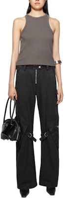(Women) Acne Studios FW24 Mid-Rise Loose Straight-Leg Cargo Pants Women’s Charcoal Grey. AK0829-Z79 Lookbook (Women) Acne Studios FW24 Mid-Rise Loose Straight-Leg Cargo Pants Women’s Charcoal Grey. AK0829-Z79
