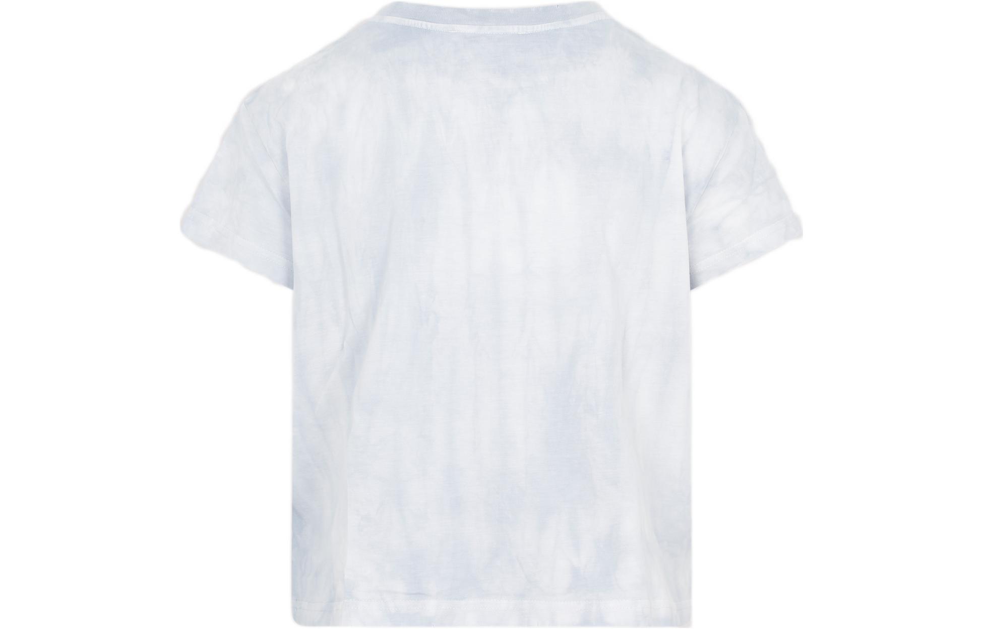 Lookbook (W) Acne Studios Baju-T Logo Gradient Crewneck Biru FW22. AL0285-AAV