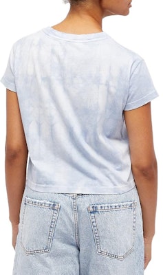 (W) アクネステュディオズ グラデーションロゴプリント クルーネックTシャツ ブルー FW22 AL0285-AAV Details for (W) アクネステュディオズ グラデーションロゴプリント クルーネックTシャツ ブルー FW22 AL0285-AAV