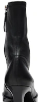 Sizing (W) Acne Studios Sepatu Bot Bertumit 'Matte Black' AD0578-900