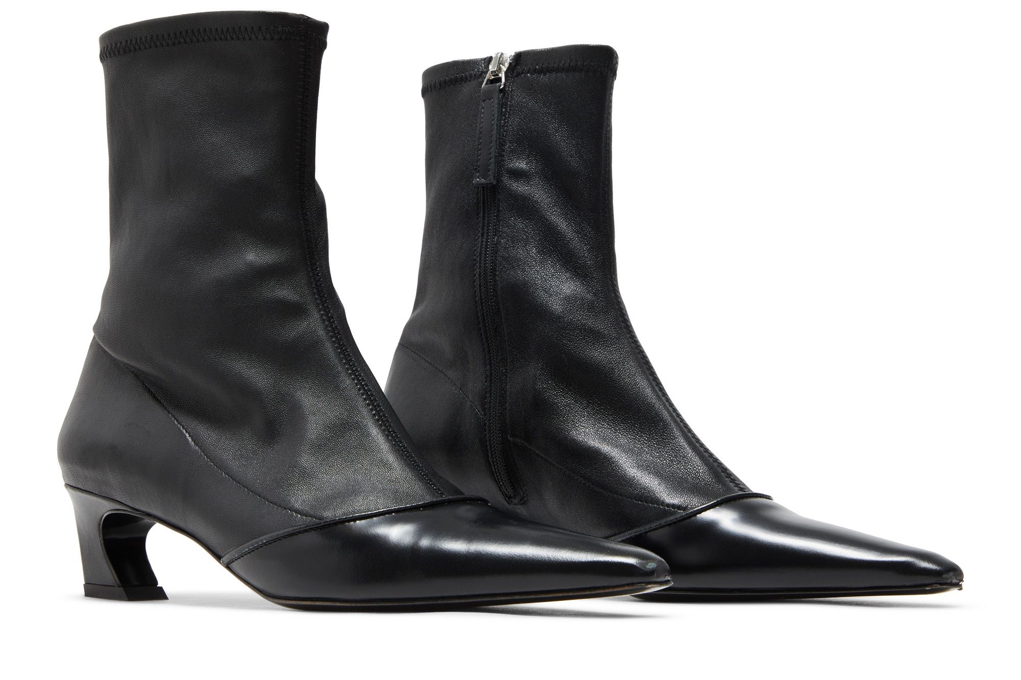 Cheap (W) Botines de Tacón Acne Studios 'Negro Mate' AD0578-900