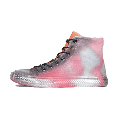 (W) Acne Studios High-Top Sneaker 'Red Black'