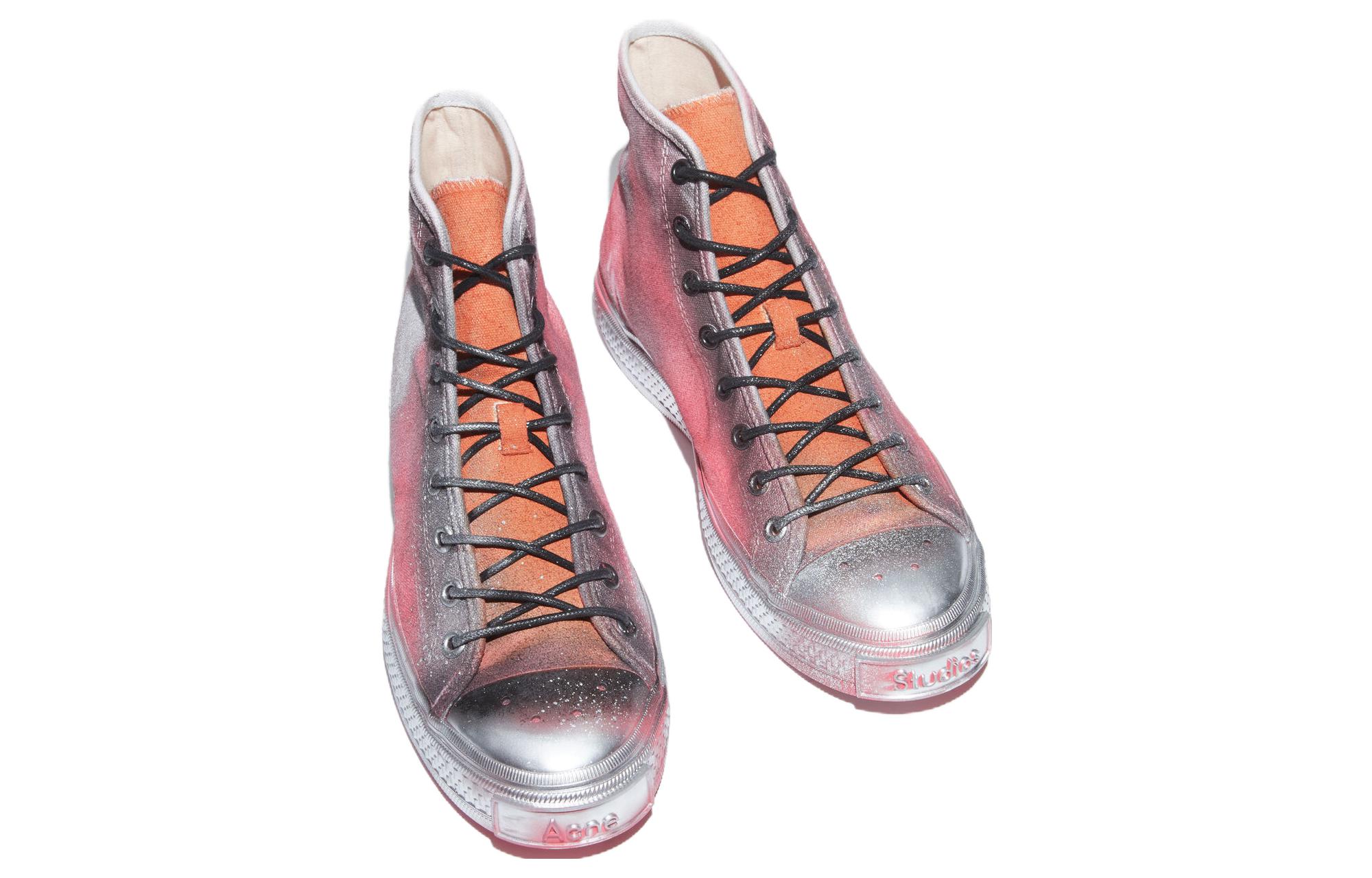 (W) Acne Studios High-Top Sneaker 'Red Black' 圖 3