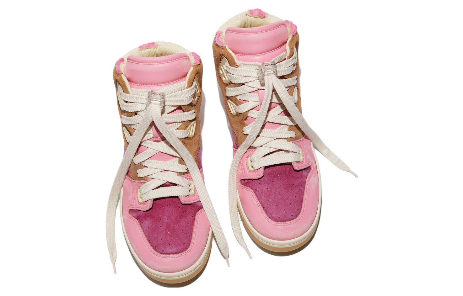 Lookbook (Women) Acne Studios High-Top Sneakers 'Pink' AD0565-AHK