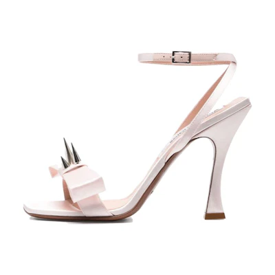 (W) Acne Studios High Heel 'White Knotted Bow'