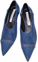 Order Acne Studios 牛仔布 高跟時尚涼拖 女款 藍色