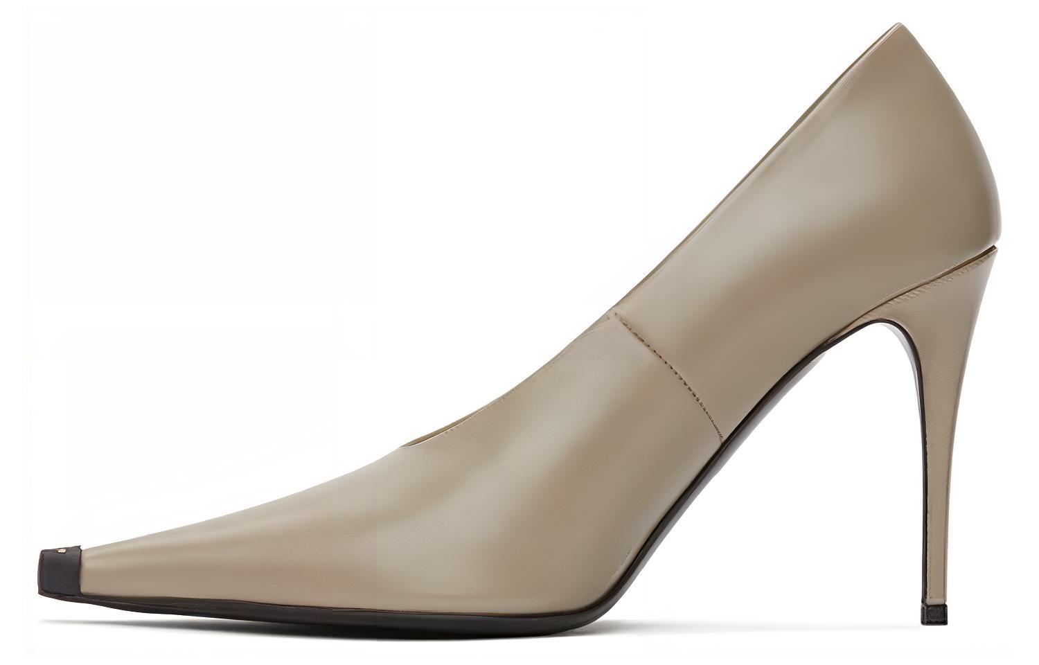 (Women) Acne Studios High Heel Pump 'Deep Beige' AD0271-AEK