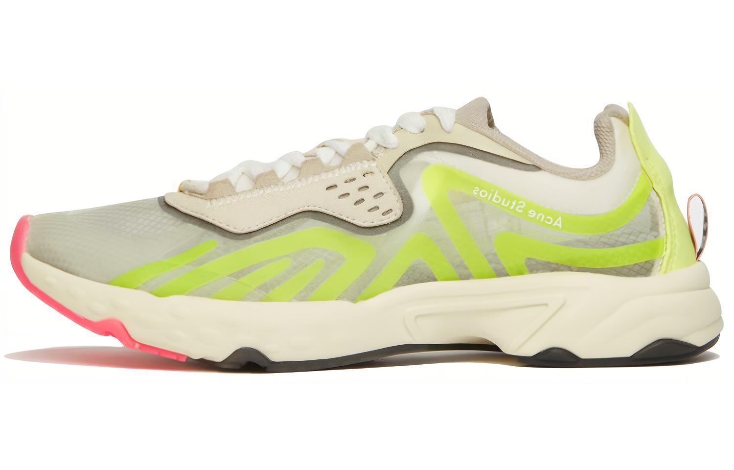 (W) Acne Studios Hiking Sneaker 'Fluorescent White Yellow'