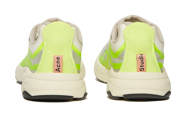 (W) Acne Studios Hiking Sneaker 'Fluorescent White Yellow' 圖 5