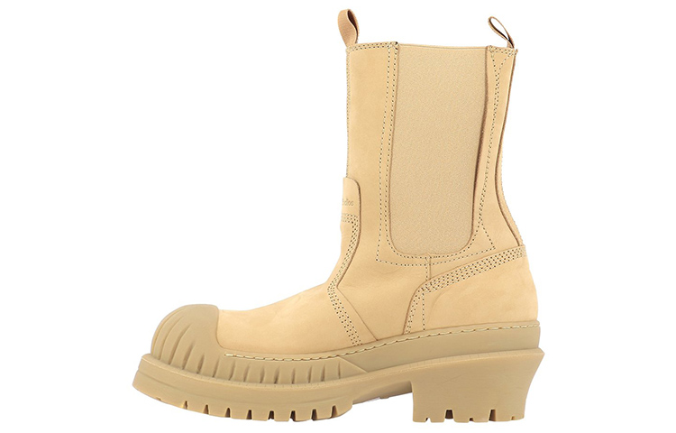 (W) Acne Studios Leather Chelsea Boot 'Beige'