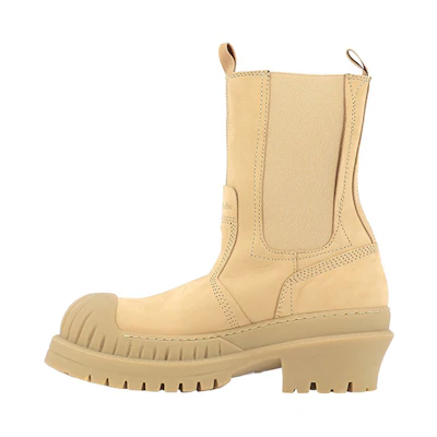(W) Acne Studios Leather Chelsea Boot 'Beige'