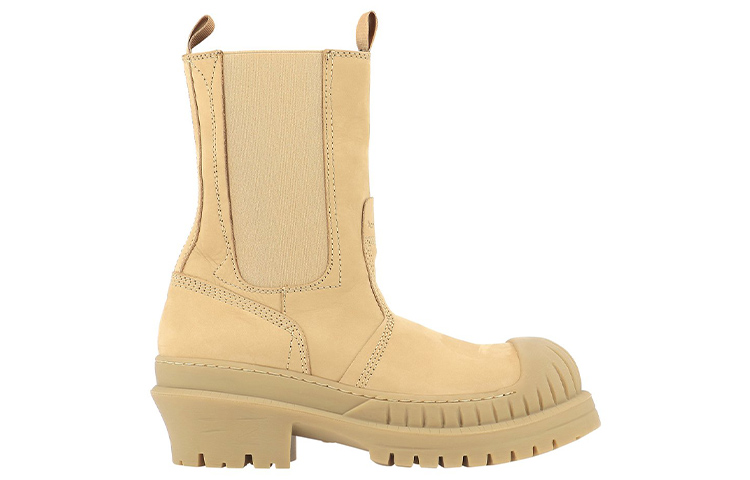 (W) Acne Studios Leather Chelsea Boot 'Beige' 圖 2