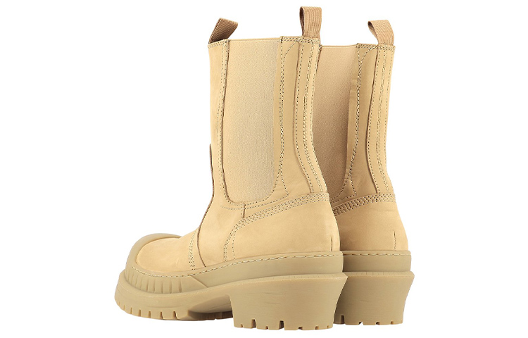(W) Acne Studios Leather Chelsea Boot 'Beige' 圖 4