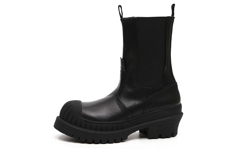 (Women) Acne Studios Leather Chelsea Boots 'Black' AD0371-AX0