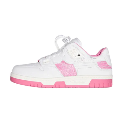 (W) Acne Studios Leather Low-Top Sneaker 'White Fashion'