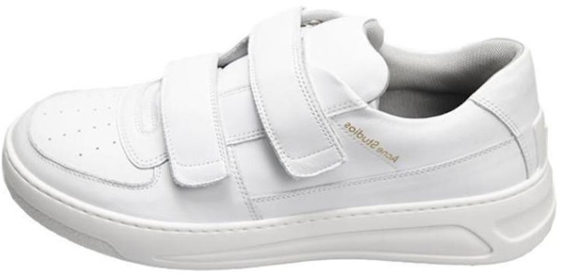 (Women) Acne Studios Leather Low Velcro 'Fashion White' BD0111-BZW Buy (Women) Acne Studios Leather Low Velcro 'Fashion White' BD0111-BZW