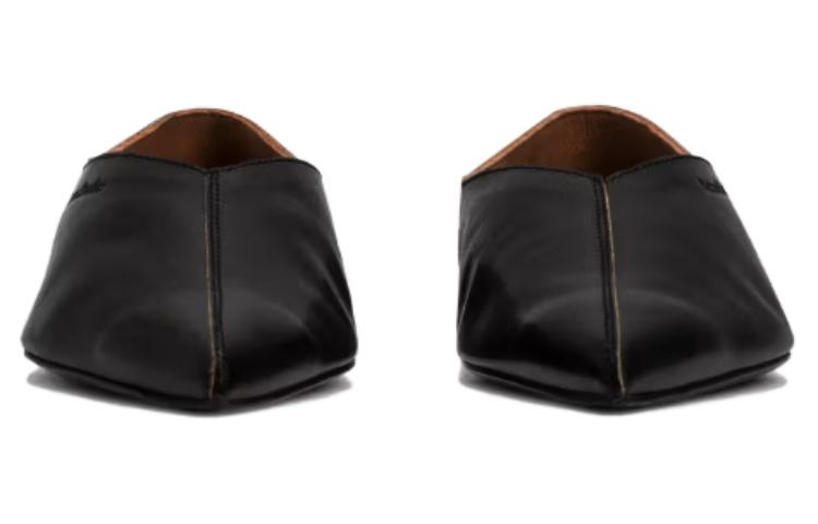 (W) Acne Studios Leather Mule 'Black' 圖 4