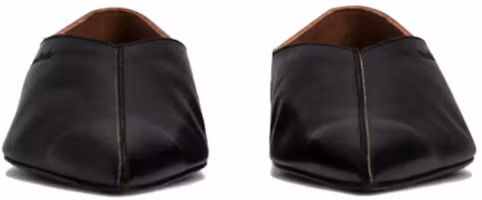 Shop (W) Mule in Pelle Acne Studios ''Nero'' AD0478-900