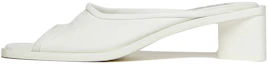 Buy (W) Acne Studios Leren Mule ''Open Toe Wit'' AD0268-ANC
