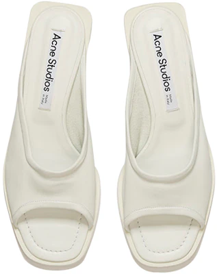 (W) Acne Studios Leren Mule ''Open Toe Wit'' AD0268-ANC Order (W) Acne Studios Leren Mule ''Open Toe Wit'' AD0268-ANC