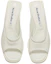 Order (W) Acne Studios Leren Mule ''Open Toe Wit'' AD0268-ANC
