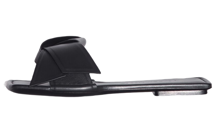 (Women) Acne Studios Leather Open-Toe Fashion Slide 'Black' AD0598-900