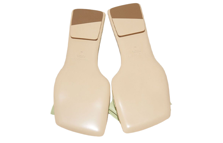 (W) Acne Studios Leather Open-Toe Slide 'Green Fashion' 圖 4