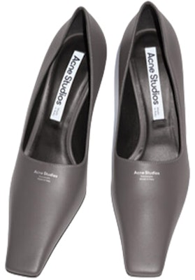 (W) Acne Studios 灰色尖头皮革细高跟凉鞋 AD0666-AA3 Order (W) Acne Studios 灰色尖头皮革细高跟凉鞋 AD0666-AA3