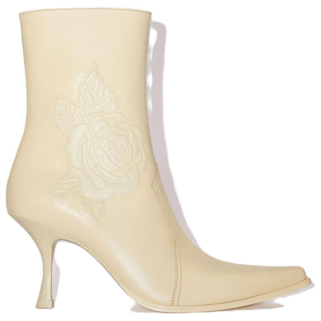 Order (W) But Kasut Pendek Acne Studios Hujung Runcing 'Coklat Muda' AD0596-AEB