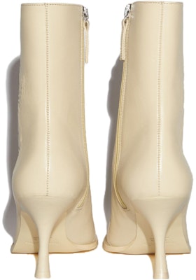 (W) Acne Studios Boot Kulit Slip-On Runcing Ankle 'Cream Beige' AD0596-AEB Shop (W) Acne Studios Boot Kulit Slip-On Runcing Ankle 'Cream Beige' AD0596-AEB