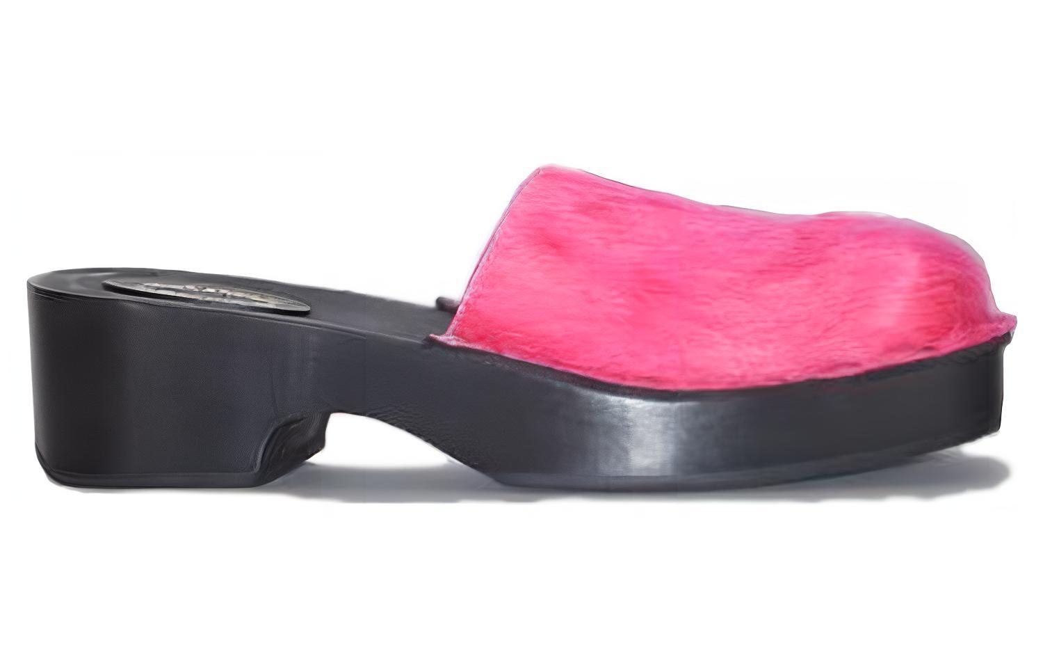 (W) Acne Studios Leather Slides 'Pink CMFT' 圖 2