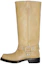 Buy (W) Acne Studios Stivaletti in Pelle Slip-On Beige AD0589-AGU