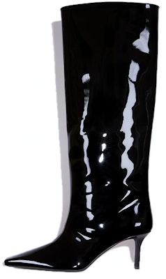 (Women) Acne Studios Leather Sock Stiletto High Boot 'Black' AD0605-900 Buy (Women) Acne Studios Leather Sock Stiletto High Boot 'Black' AD0605-900