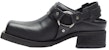 (W) Acne Studios Kasut Loafers Kulit Square Toe Buckle 'Hitam' AD0684-900