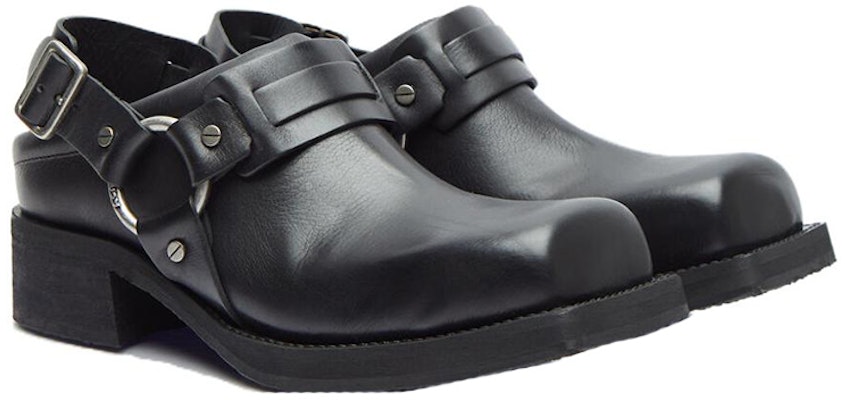 (W) Acne Studios Kasut Loafers Kulit Square Toe Buckle 'Hitam' AD0684-900 Lookbook (W) Acne Studios Kasut Loafers Kulit Square Toe Buckle 'Hitam' AD0684-900