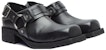 (W) Acne Studios Kasut Loafers Kulit Square Toe Buckle 'Hitam' AD0684-900